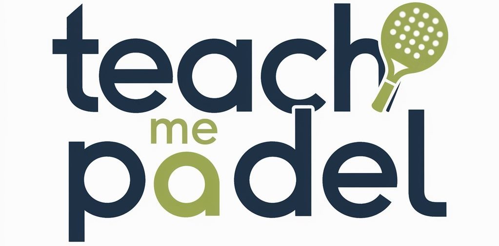 logo for website of teachmepadel